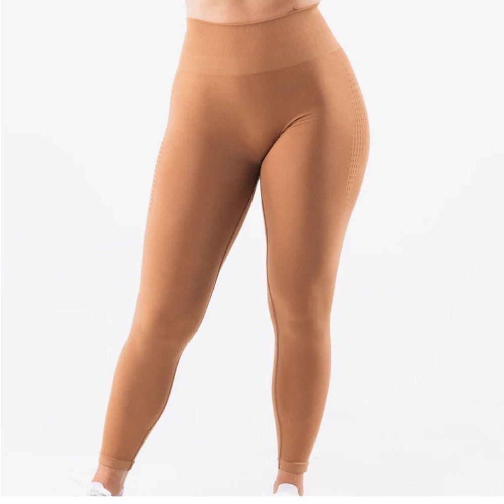 Alphalete Amplify Contour Legging Clay Orange Small - Picture 1 of 5
